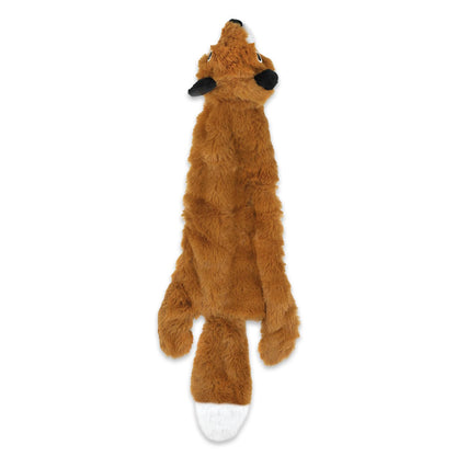 Best Pet Supplies Juguete sin Relleno para Perro 2 en 1, Varios Diseños - Mediano - Fox