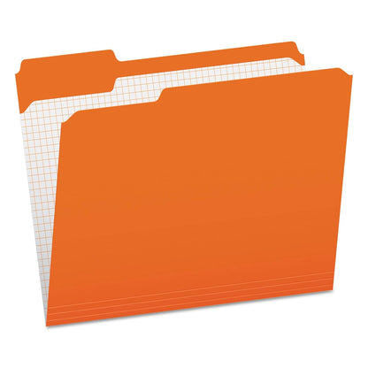 Pendaflex Carpetas de Color con Rejilla Interior Tamaño Carta Azul, 100/Caja - Oe.