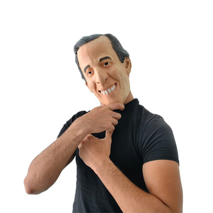 Máscara de Político Mexicano, Máscaras de Personajes Ideal para Halloween y Fiestas de Disfraces