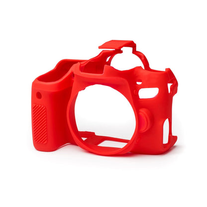EasyCover - Funda de Silicona para cámara - Protección para su cámara Canon 77D - Rojo