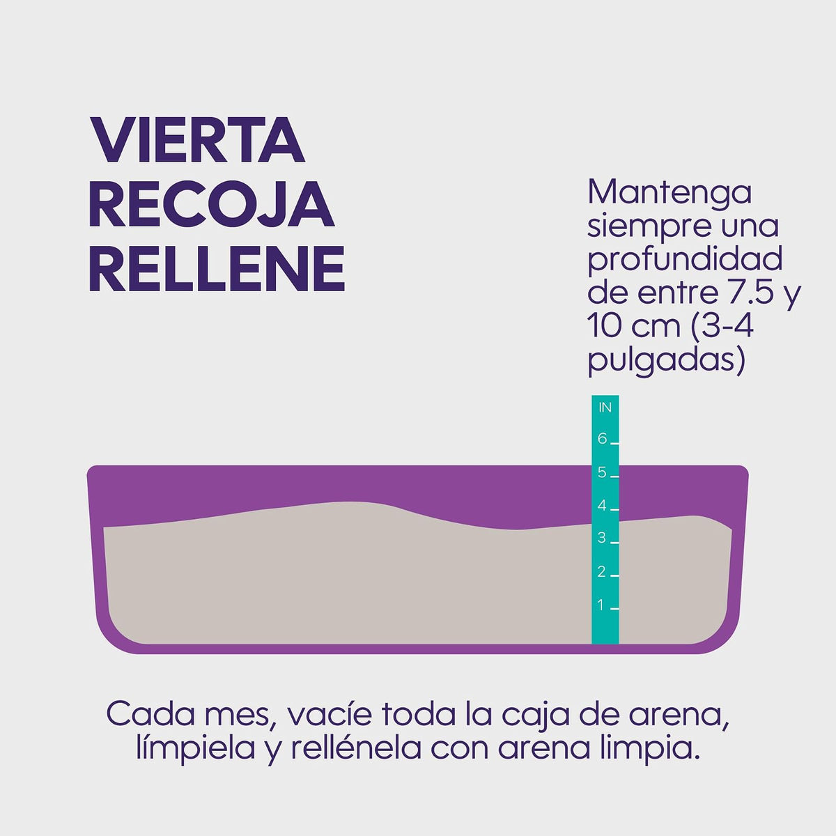 Litter Genie Arena aglutinante Ligera sin Fragancia Light para Gatos, 8.4 kg | Arcilla Natural 20% más Ligera | Aglutinación rápida, Control de olores, sin Polvo