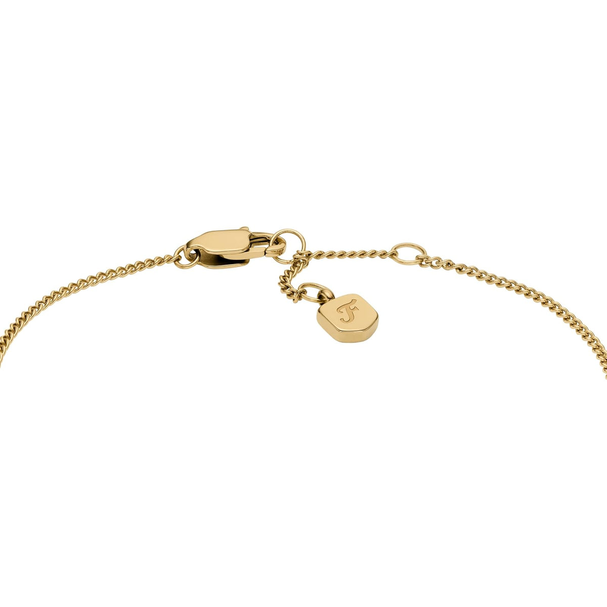 Pulsera Fossil JF04928710 Sadie de acero inoxidable en tono dorado para mujer