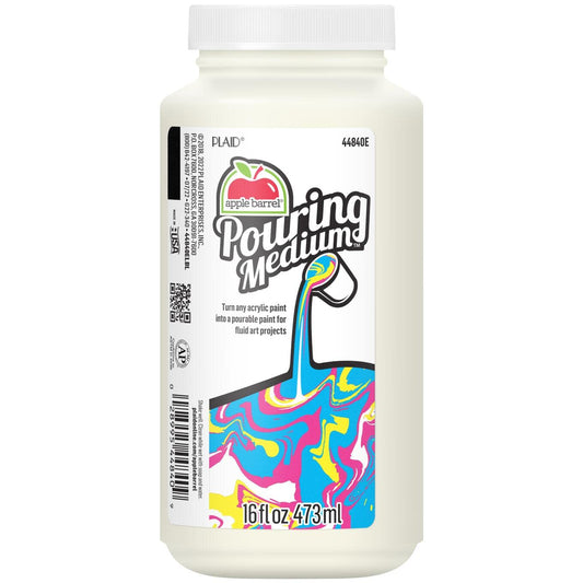 Apple Barrel Barril de Manzana acrílico, Verter Mediano, Pouring Medium, 16 oz, 1, 1