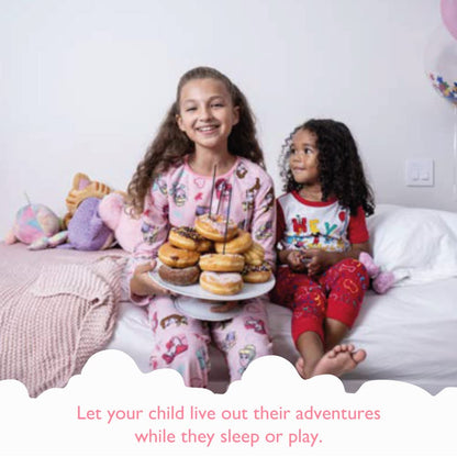 Disney 6-Piece Snug-fit Cotton Pajama Set, Soft & Cute for Kids Juego de Pijama niños Unisex