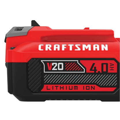 CRAFTSMAN Batería Portátil Ion de Lítio, V20, 4.0Ah, 2 Unidades, CMCB204-2