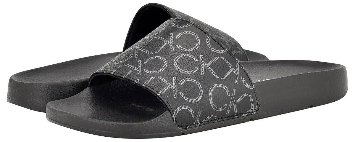 Calvin Klein Athens - Sandalias deslizantes para mujer