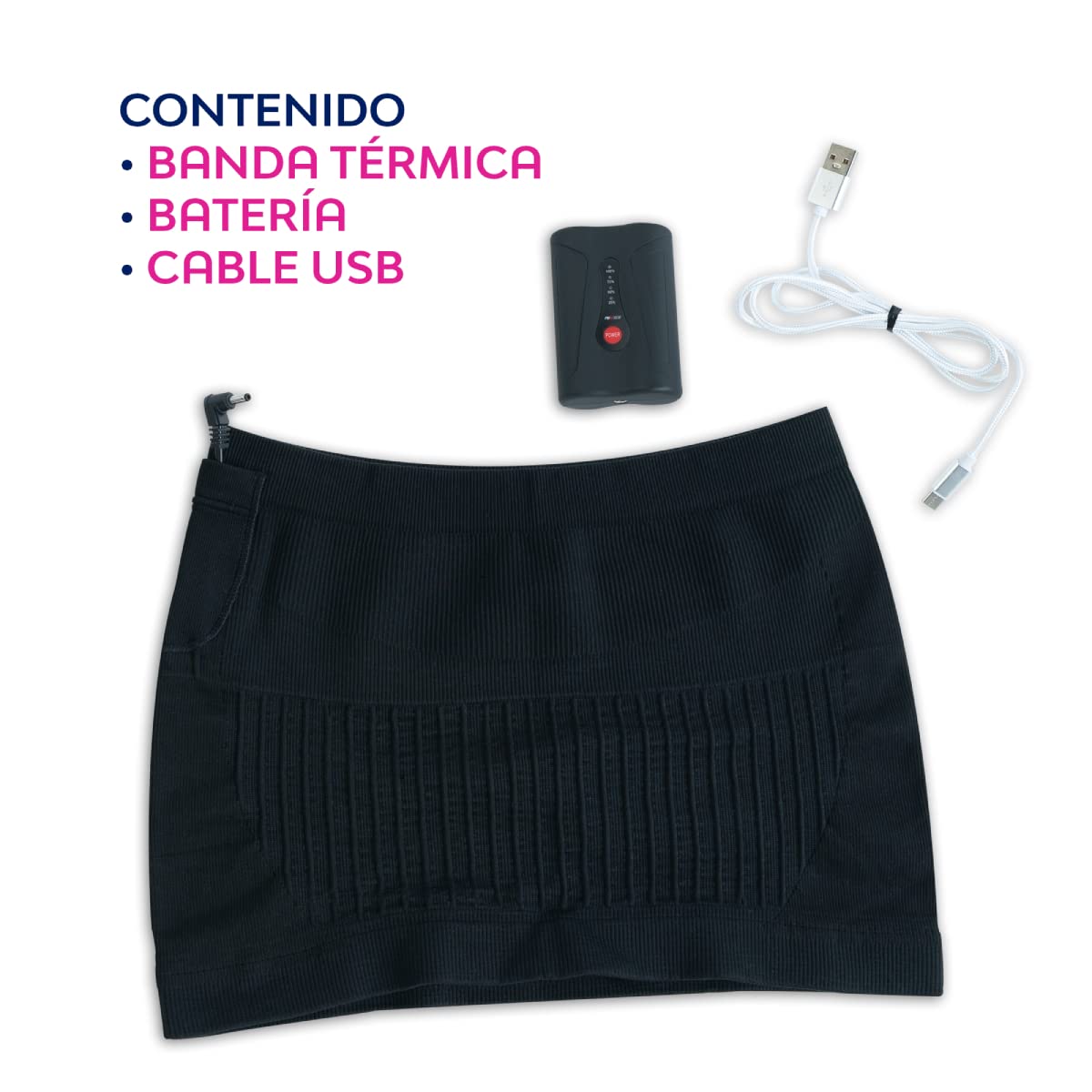 Saba Banda Térmica para Cólicos Menstruales Talla Grande