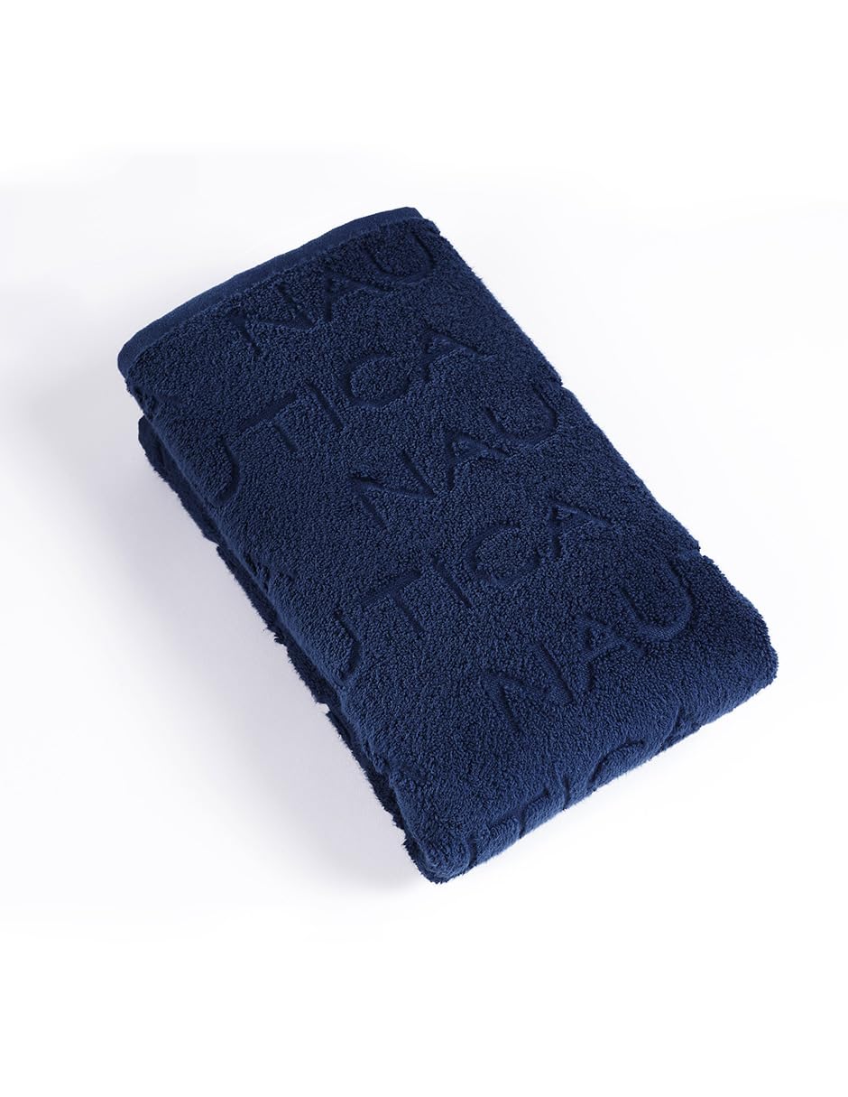Toalla Manos Nautica L OGO Land Steel Blue MA