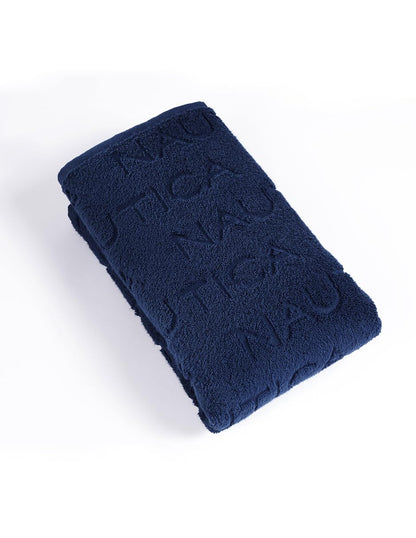Toalla Manos Nautica L OGO Land Steel Blue MA