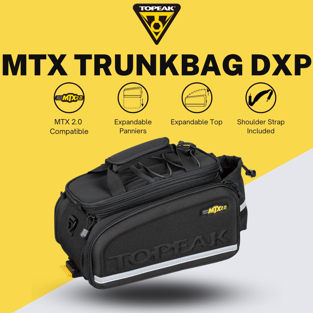 Topeak MTX 2.0 portafolios DXP con alforjas expandibles