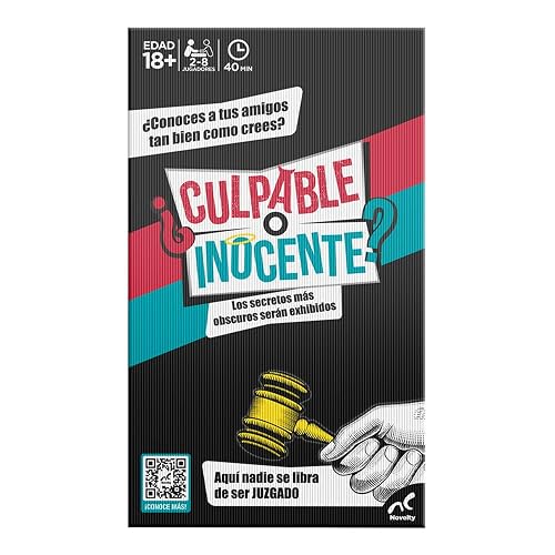 Novelty Corp Juego De Mesa ¿Culpable O Inocente?