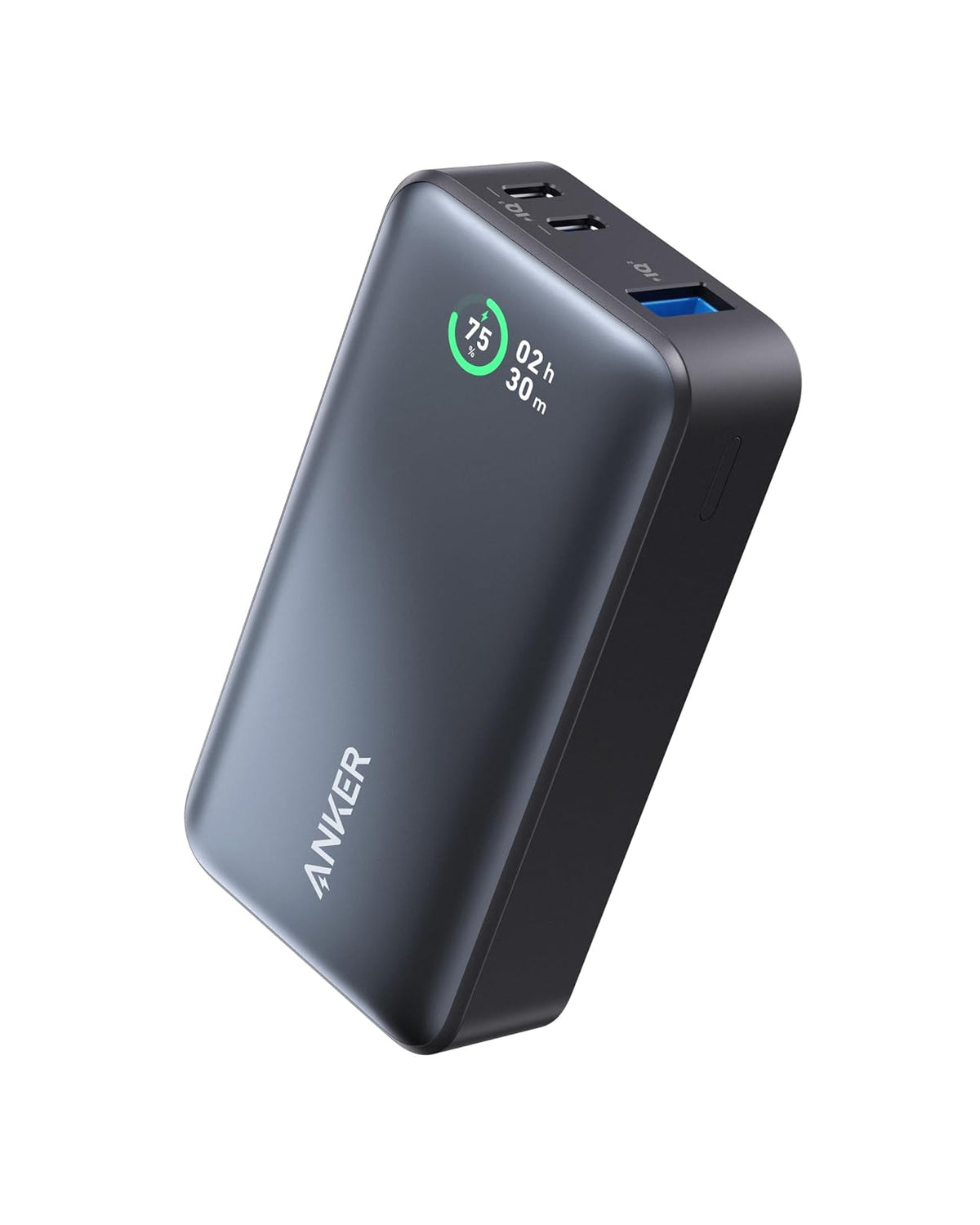 Anker Nano Power Bank 10,000 mAh Carga Rápida USB-C - sin cable (negro)