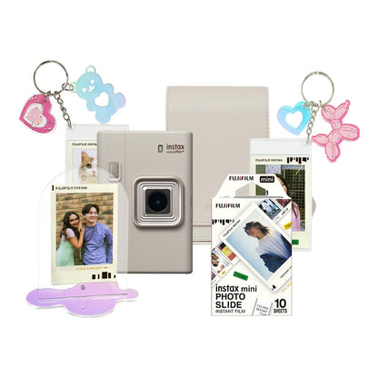 Fujifilm Paq. instax Mini LiPlay+ Beige + Accesorios