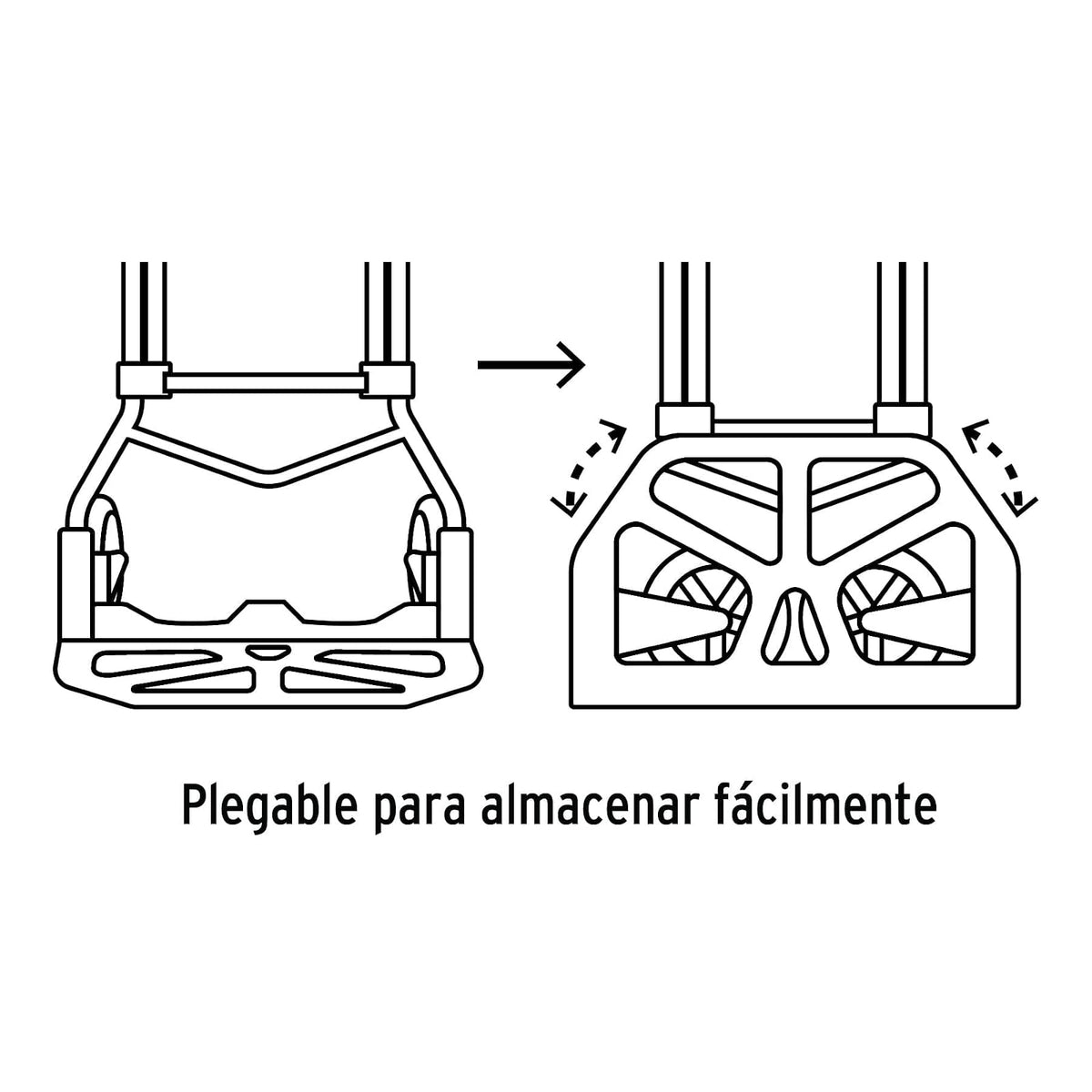 Pretul DIA-60P, Diablo de Carga Plegable Capacidad de 60 kg
