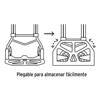 Pretul DIA-60P, Diablo de Carga Plegable Capacidad de 60 kg