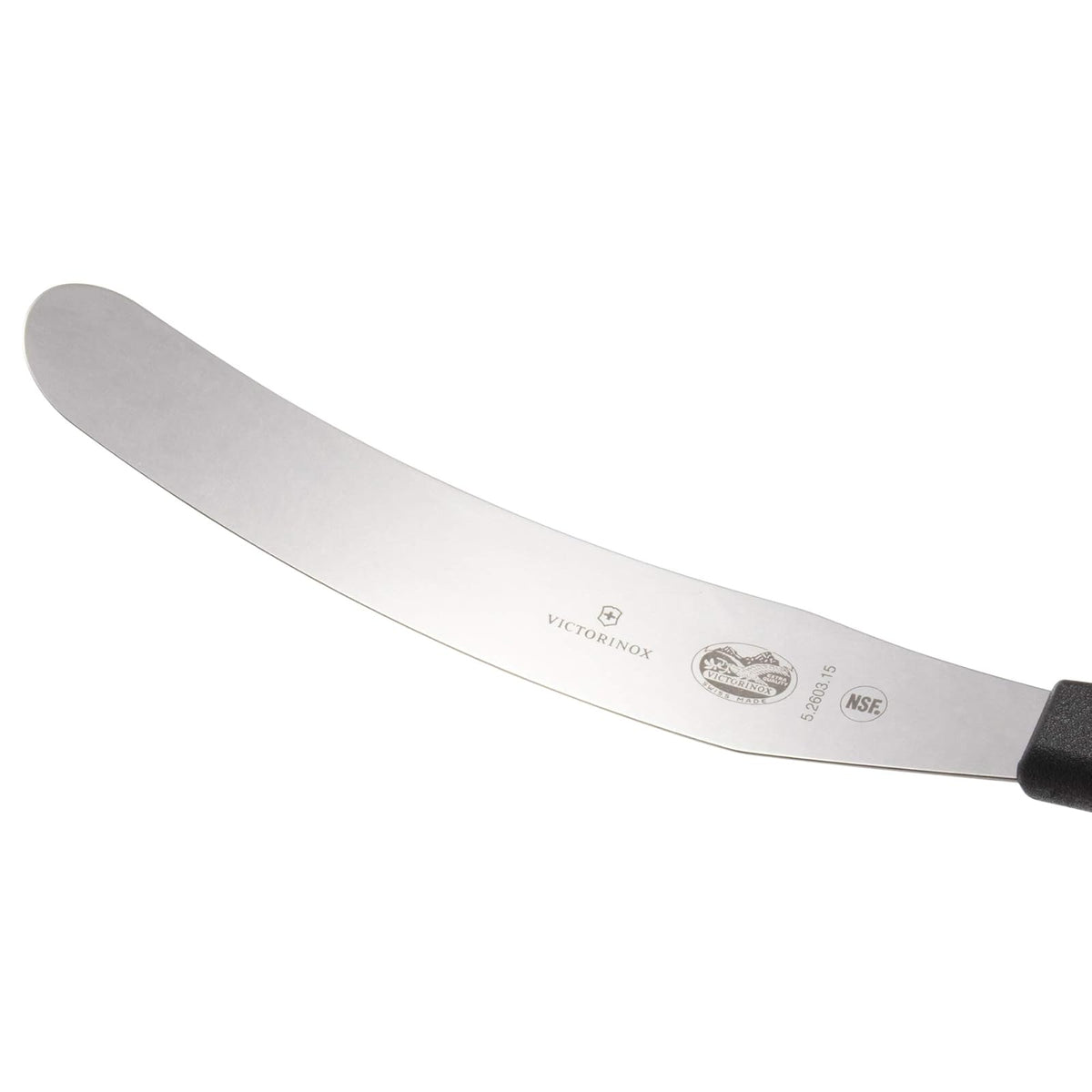 Victorinox Espátula Flexible, Mango de Nylon, Negra, 15 cm