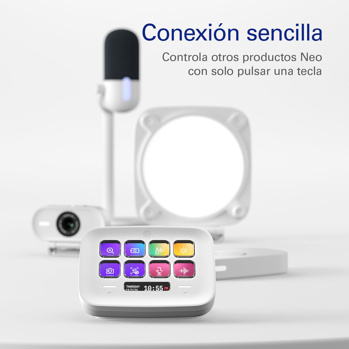 Elgato Stream Deck Neo, controlador compacto