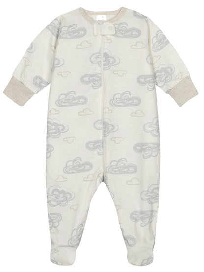 ONESIES Paquete de 4 mamelucos Sleep 'N Plays Mamelucos para bebés y niños pequeños Bebé-Niñas