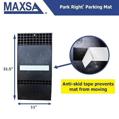 Maxsa 37359-RS Parque Derecha 21" x 11" x 2", Rojo