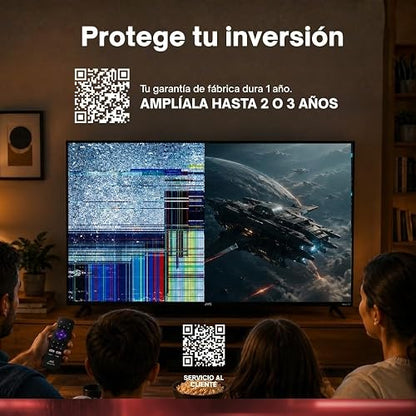 JVC | Smart TV 32 Pulgadas | LED HD | Frameless | Roku TV | HDMI | Control Remoto Incluido | Modelo SI32RF