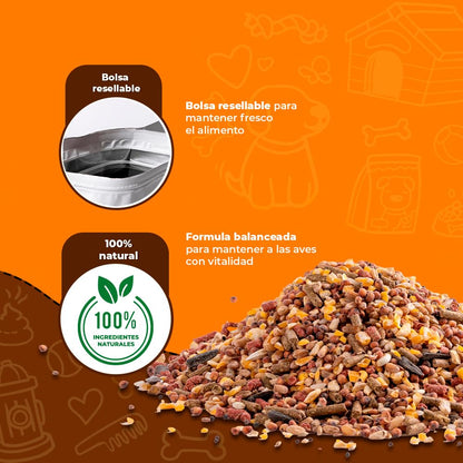 Red Kite Mezcla DE Semillas P/Canarios Y Finches 500 G (Paquete de 2)