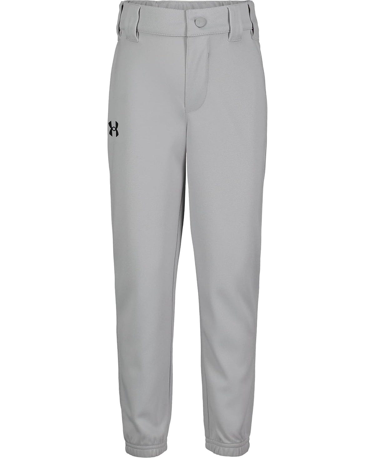 Under Armour Pantalón de Béisbol Loose Fit para Niño - negro, gris, (Gray - Black) - 4
