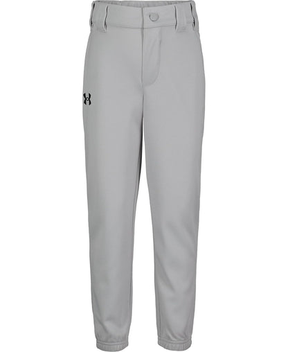 Under Armour Pantalón de Béisbol Loose Fit para Niño - negro, gris, (Gray - Black) - 4