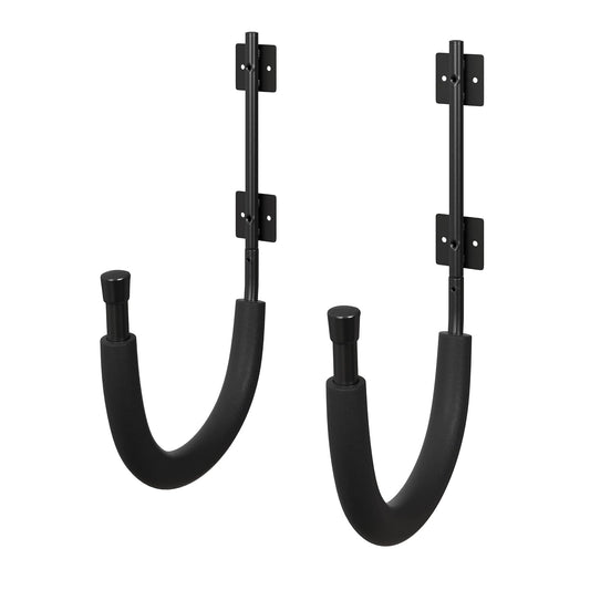 RAD Sportz Kayak Wall Hangers 100 LB Capacity Kayak Storage For Garage or Shed, Black