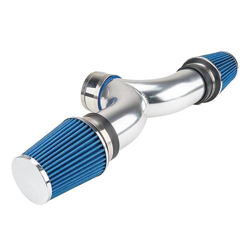ZonCar - Sistema de entrada de aire frío para Corvette 5.7L V8 1997 1998 1999 2000 azul
