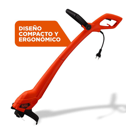 BLACK+DECKER Desbrozadora Eléctrica 9" (230mm), 350W, GL350
