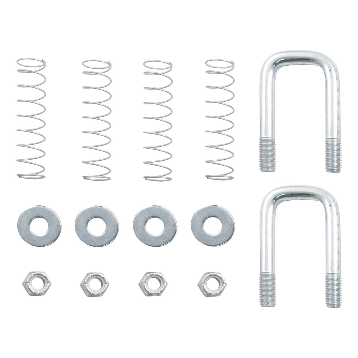 CURT Kit de Tornillos en U para Cuello de Cisne 66113, Zinc