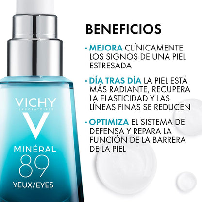 Kit Vichy Hidratación: Minéral 89 Booster + Minéral 89 Contorno de Ojos