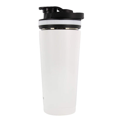 Ice Shaker TERMO SHAKER BLANCO acero inoxidable, marca ICE SHAKER, mantiene tu bebida por más tiempo a la temperatura que deseas