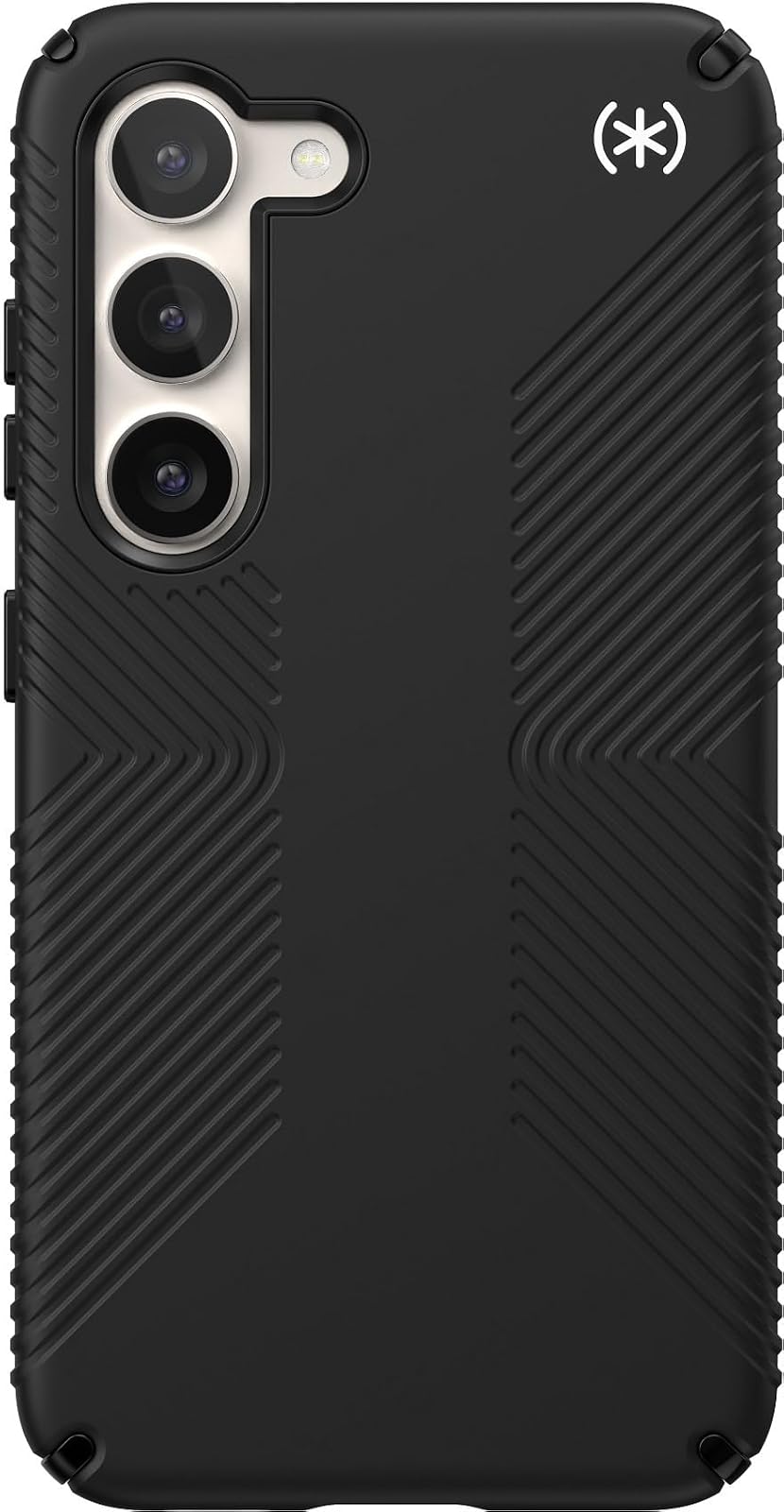 Speck Presidio 2 Grip - Funda para Samsung Galaxy S23, protección contra caídas y cámaras, Agarre Seguro Suave al Tacto, Compatible con Carga inalámbrica, Amortiguador, Funda para Galaxy S23, Color