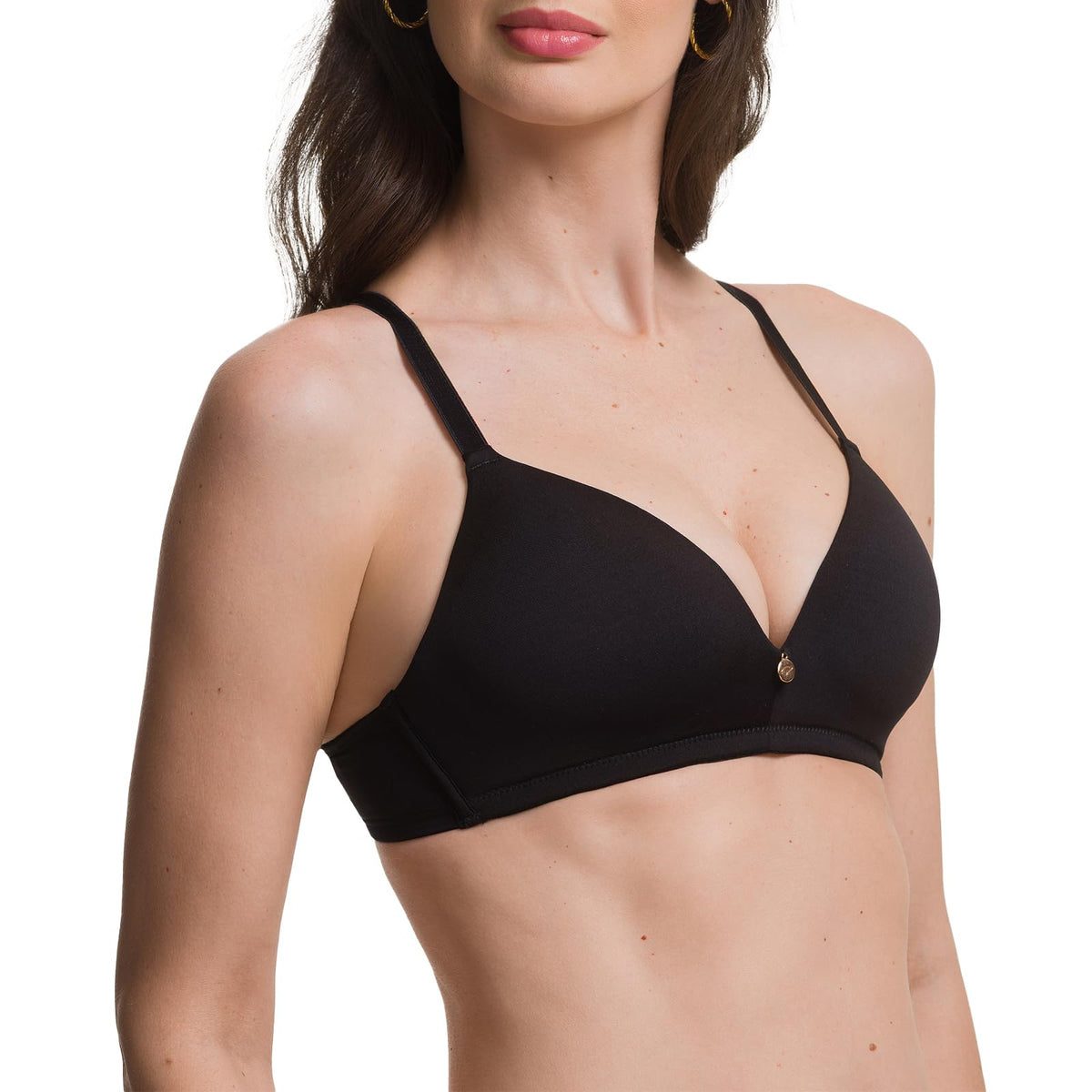 Playtex Bra Full Cover con Varillas y Tirantes Ajustables, Color Negro 36B
