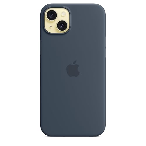 Funda de silicón con MagSafe para el iPhone 14 - Azul tormenta