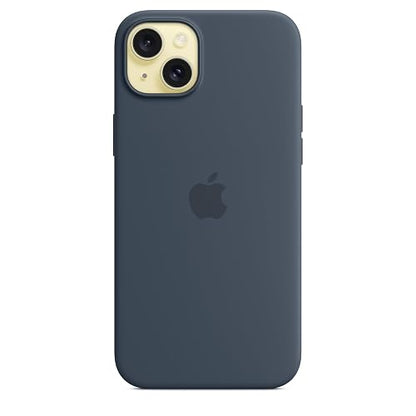 Funda de silicón con MagSafe para el iPhone 14 - Azul tormenta