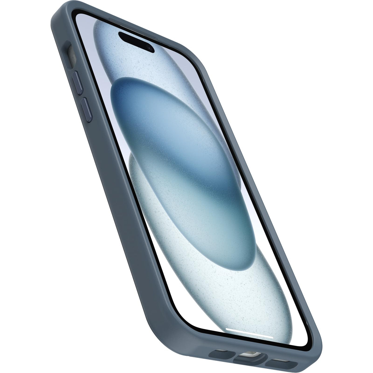 OtterBox - Funda para iPhone 15 Plus y iPhone 14 Plus Symmetry Series, Azul (Azul), se Ajusta a MagSafe, Ultra Elegante, Bordes elevados Que protegen la cámara y la visualización