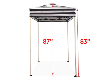 Impact Canopy 740010091 - clóset para Cambiador, se pliega hasta 20,3 x 20,3 x 119,4 cm, Color Blanco