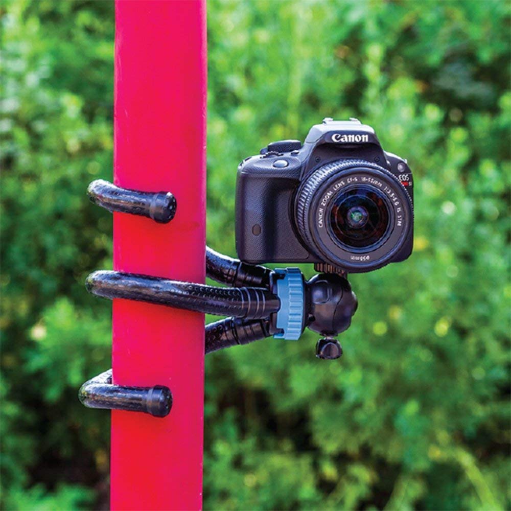 Sunpak 620-GRIPPOD-BL Kit con Tripié Flexible de Mesa, Montura para Smartphone