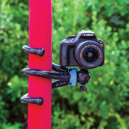 Sunpak 620-GRIPPOD-BL Kit con Tripié Flexible de Mesa, Montura para Smartphone