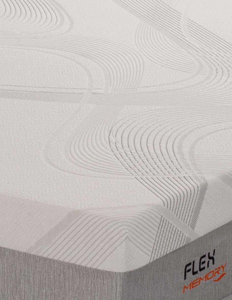 Colchón Individual America Memory Flex, Memory Foam, Soporte Ergonómico, Adaptable, Hipoalergénico, Confort Medio, 22 cm