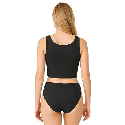 BODYcontrol Calzones de Mujer Algodón Corte Panty Pack, Panties Básicas Cómodas, Ropa Interior Mujer Lencería Dama Bragas Pantaletas Panties Stretch Suaves Confort Set Diario 2985