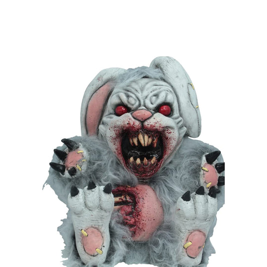 Ghoulish Productions Bad Bunny, Articulo Decorativo de Conejo Malo, Decoraciones de Halloween para Casa u Oficina