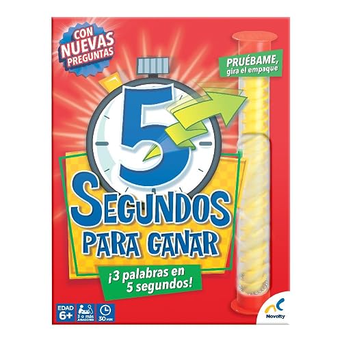 Novelty Corp - Juego de Mesa 5 Segundos para Ganar | Agilidad