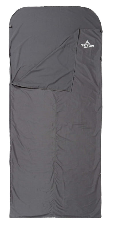TETON Sports Forro de saco de dormir; un juego de sábanas limpio en cualquier lugar que vayas; perfecto para viajes, campamento y cualquier momento que estés lejos de casa durante la noche; lavable a máquina; juego de sábanas de viaje para tu saco de dorm