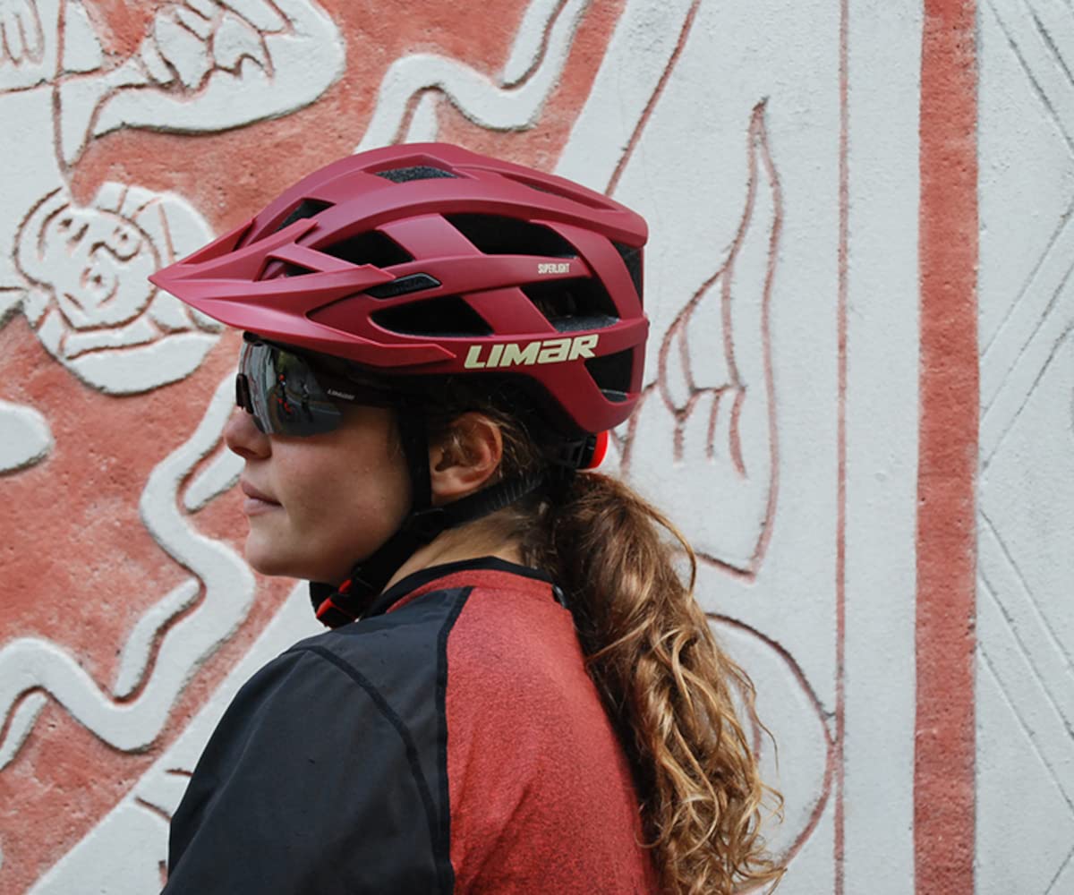 Limar Alben, Casco Adultos Unisex, Azul (Blue), G