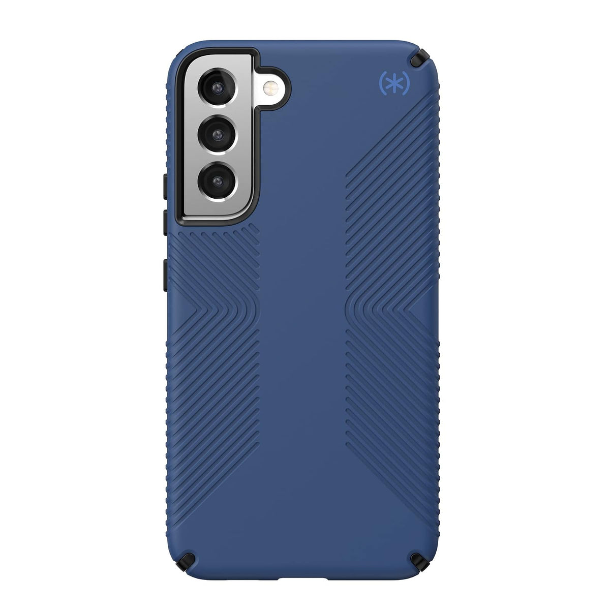 Speck Products Presidio2 Grip - Funda para Samsung Galaxy S22+, Color Azul costero/Negro/Azul tormenta