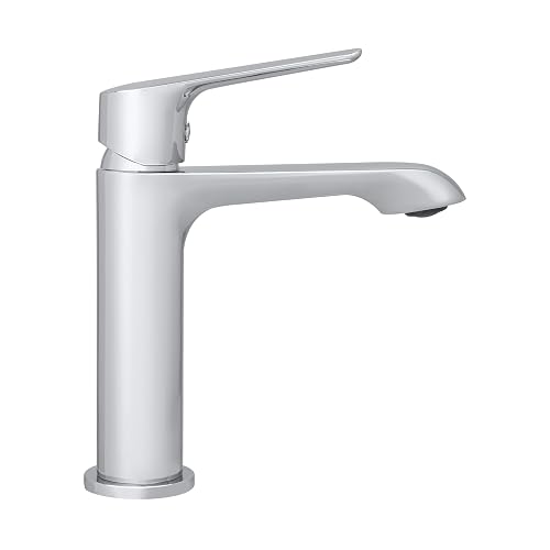 URREA 100CL Monomando Corto para Lavabo, Acabado Cromo