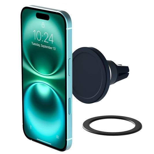 iOttie Velox MagSafe - Soporte de ventilación de Aire Compatible para teléfono de Automóvil Unversal - Soporte magnético para teléfono de Automóvil para iPhone 12/13/14/15/16/17 Series y teléfonos Android a